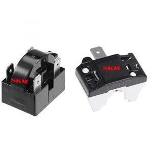 Haier Double Door Fridge Compressor Relay And Olp Or Over Load Protector 4 pin 100 Litres to 700 Litres