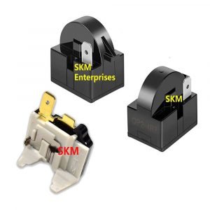 LG Double Door Fridge Compressor Relay And Olp or Over Load Protector 1 pin 100 Litres to 750 Litres