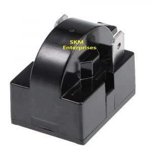 Videocon Double Door Fridge Compressor Relay And Olp Or Over Load Protector 2 pin 100 Litres to 700 Litres