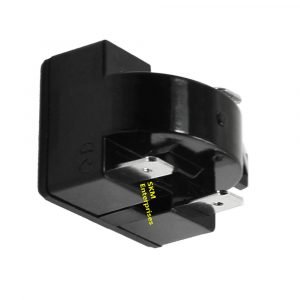 Whirlpool Double Door Fridge Compressor Relay And Olp or Over Load Protector 3 pin 100 Litres to 750 Litres