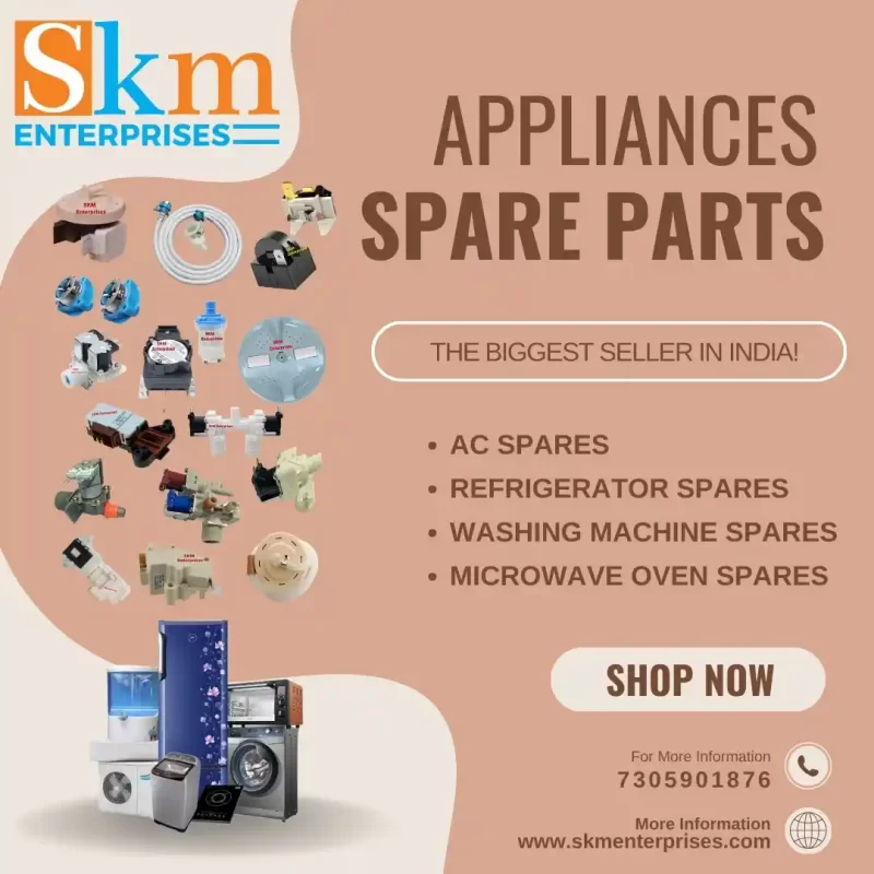 Appliances Spare Parts Shop in Anna Salai, Chennai Tamil Nadu – SKM Enterprises