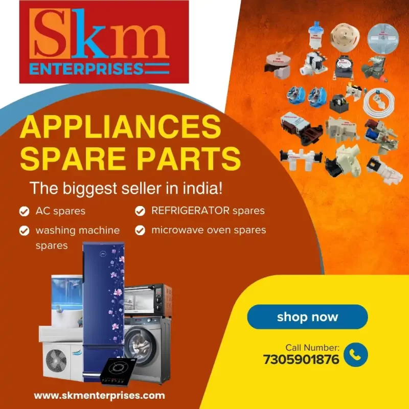 Appliances Spare Parts Shop in Assisi Nagar, Chennai Tamil Nadu – SKM Enterprises