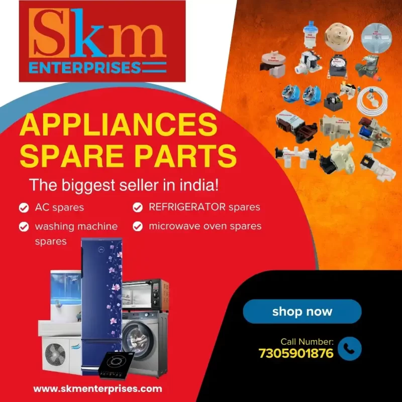 Appliances Spare Parts Shop in Assisi Nagar, Chennai Tamil Nadu – SKM Enterprises