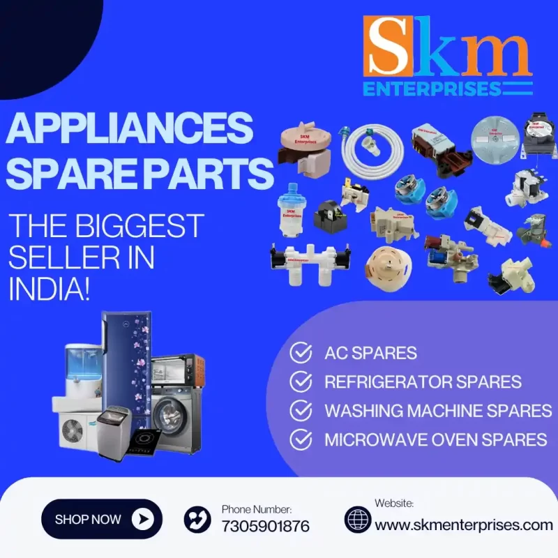 Appliances Spare Parts Shop in Ayanavaram, Chennai Tamil Nadu – SKM Enterprises