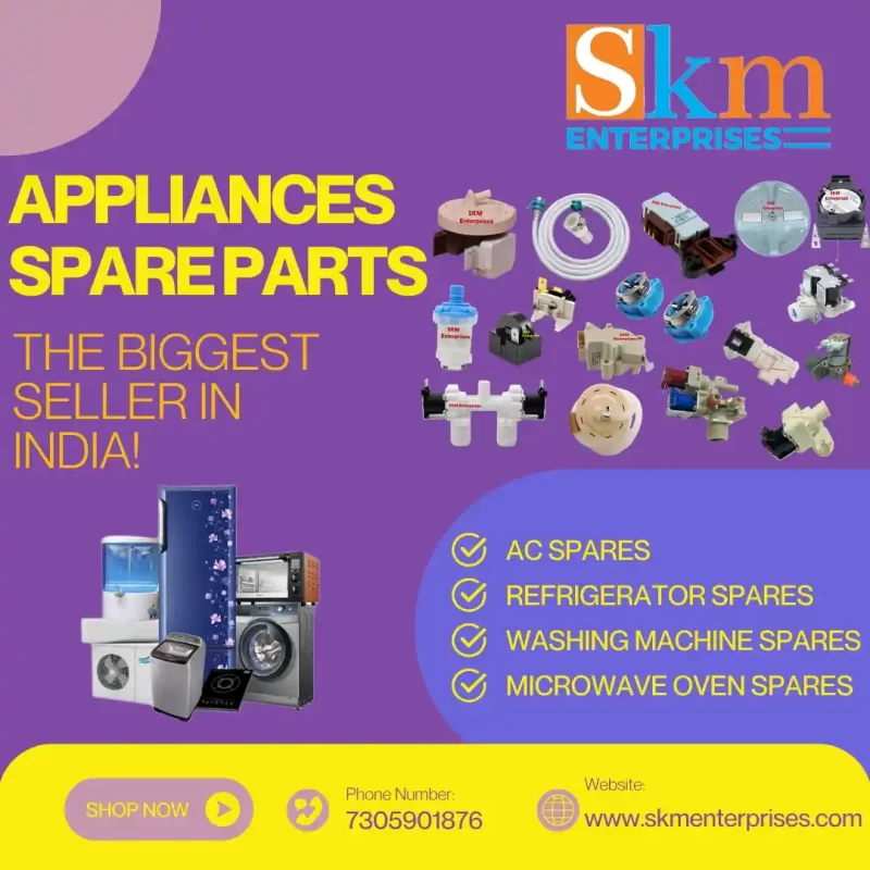 Appliances Spare Parts Shop in Ayanavaram, Chennai Tamil Nadu – SKM Enterprises