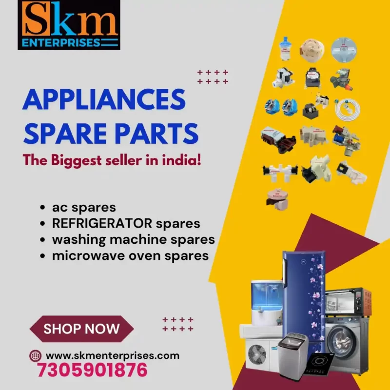 Appliances Spare Parts Shop in Baksa Assam – SKM Enterprises