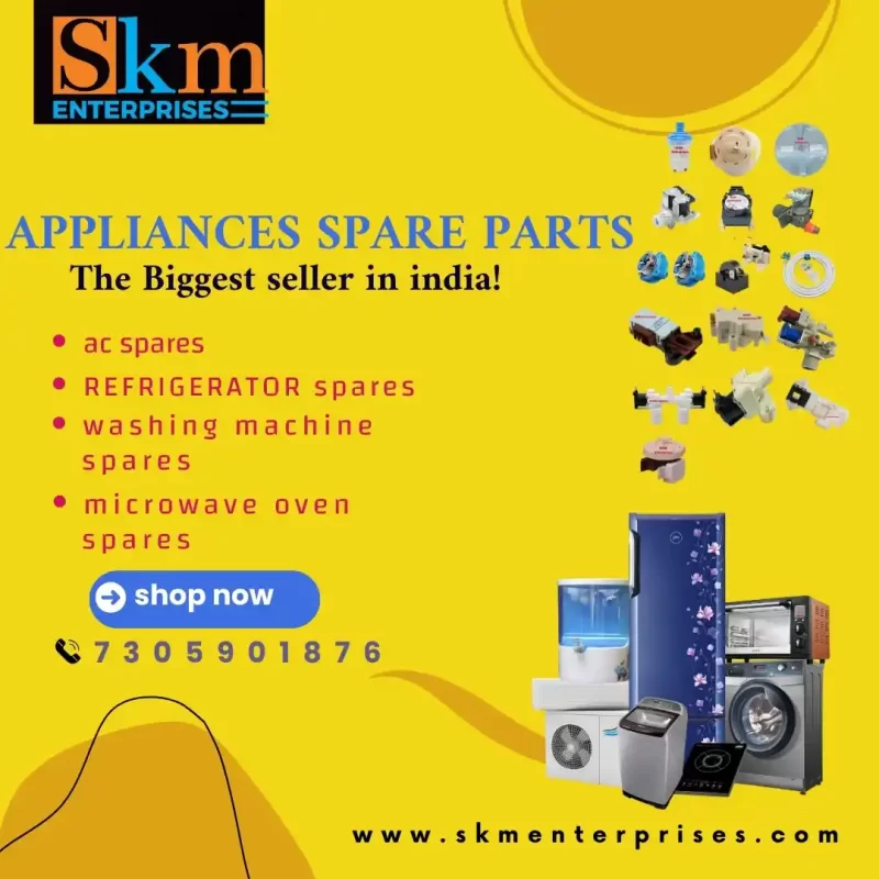 Appliances Spare Parts Shop in Biswanath Assam – SKM Enterprises
