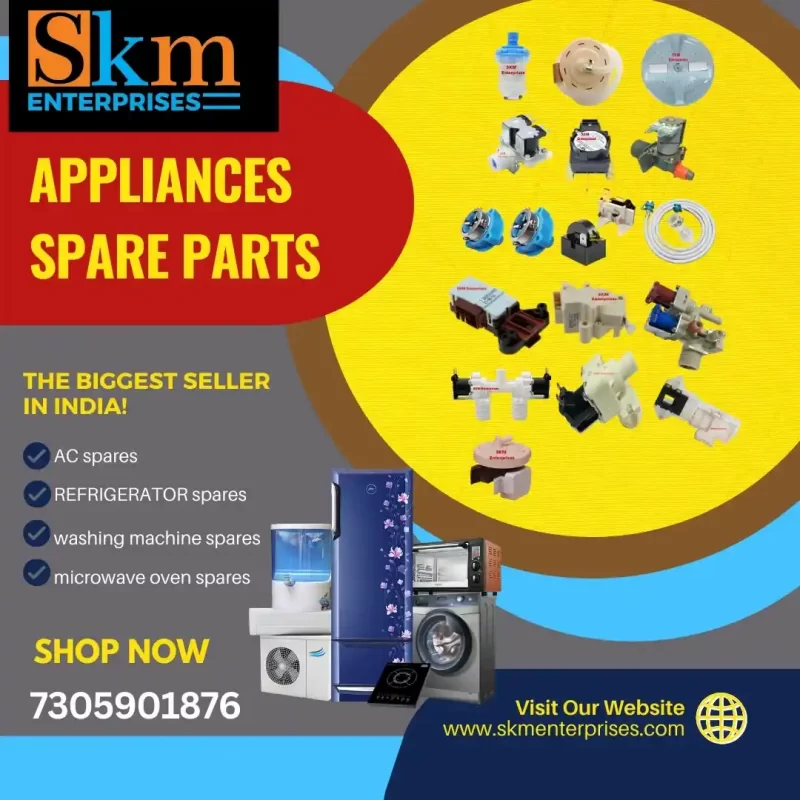 Appliances Spare Parts Shop in Broadway, Chennai Tamil Nadu – SKM Enterprises