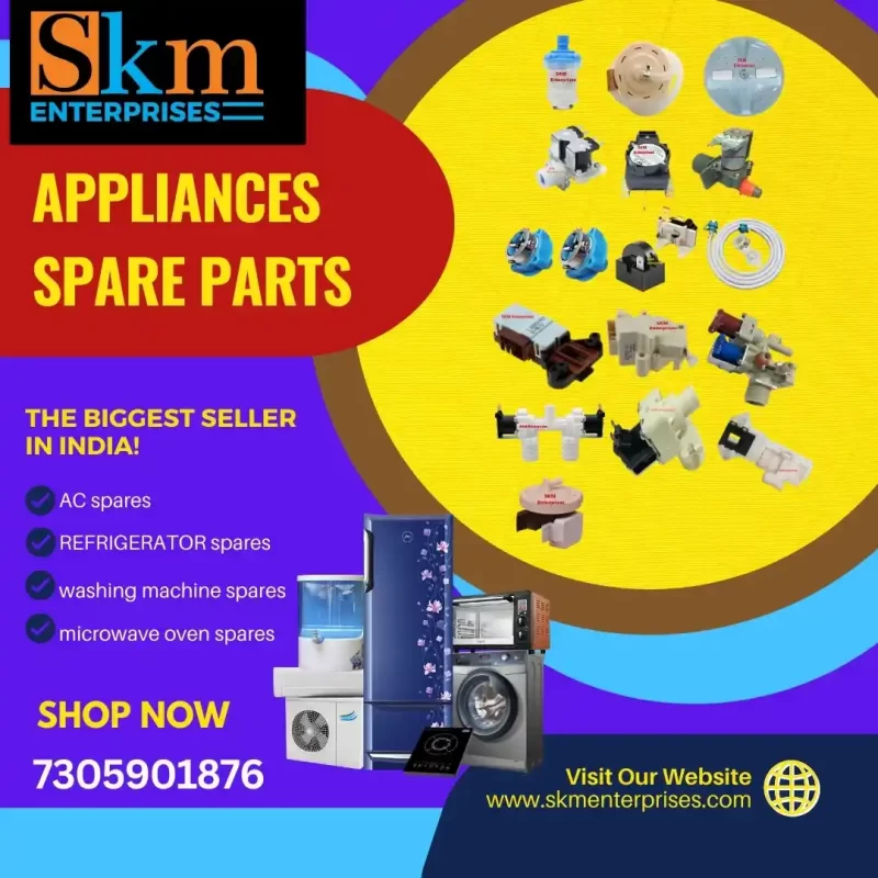 Appliances Spare Parts Shop in Broadway, Chennai Tamil Nadu – SKM Enterprises