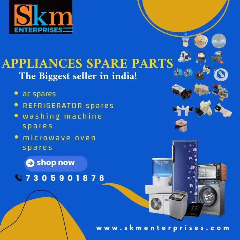 Appliances Spare Parts Shop in Cachar Assam – SKM Enterprises