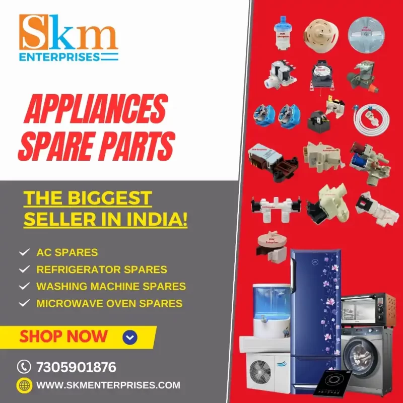 Appliances Spare Parts Shop in Central, Chennai Tamil Nadu – SKM Enterprises