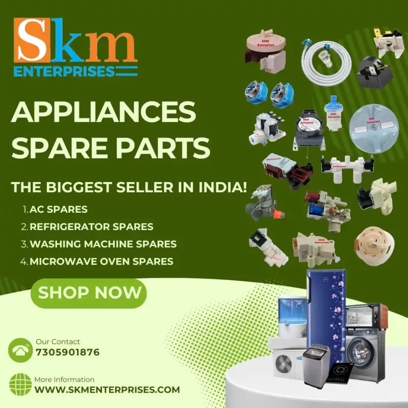 Appliances Spare Parts Shop in Chetpet, Chennai Tamil Nadu – SKM Enterprises