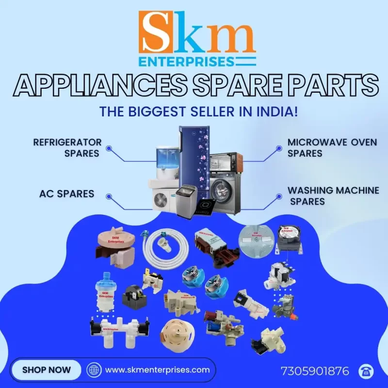 Appliances Spare Parts Shop in Chetpet, Chennai Tamil Nadu – SKM Enterprises