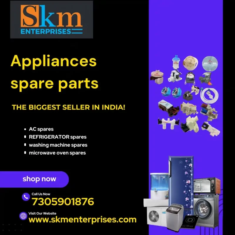 Appliances Spare Parts Shop in Chhattisgarh – SKM Enterprises