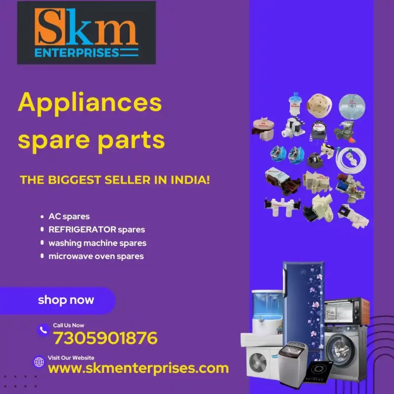 Appliances Spare Parts Shop in Chhattisgarh – SKM Enterprises