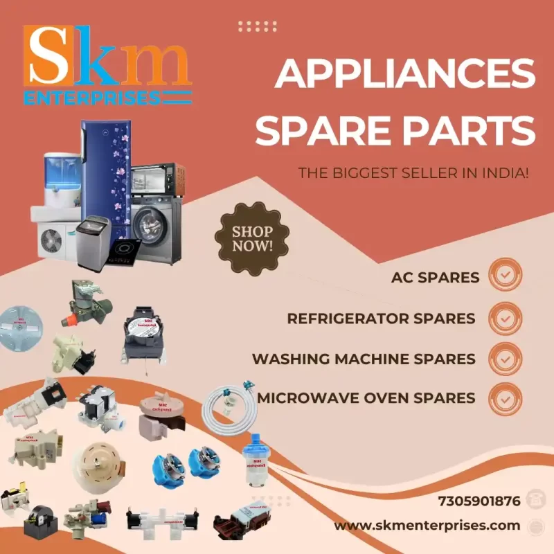 Appliances Spare Parts Shop in Chindatripet, Chennai Tamil Nadu – SKM Enterprises