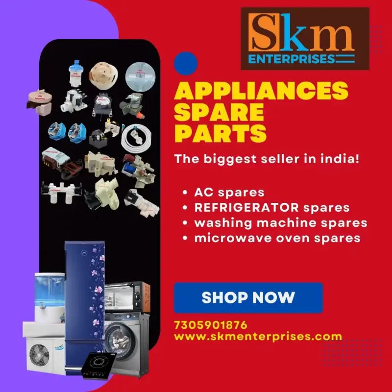 Appliances Spare Parts Shop in Chinnasekkadu, Chennai Tamil Nadu – SKM Enterprises
