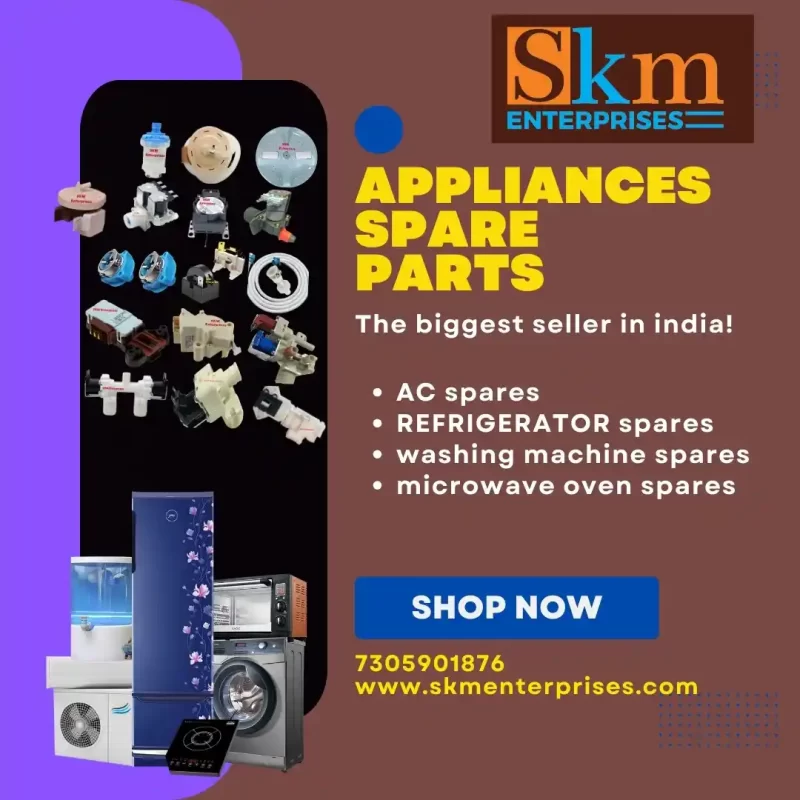 Appliances Spare Parts Shop in Chinnasekkadu, Chennai Tamil Nadu – SKM Enterprises