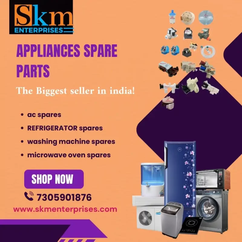 Appliances Spare Parts Shop in Chirang Assam – SKM Enterprises