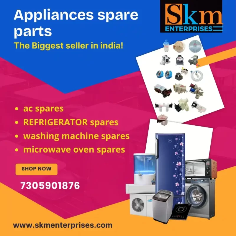 Appliances Spare Parts Shop in Darrang Assam – SKM Enterprises