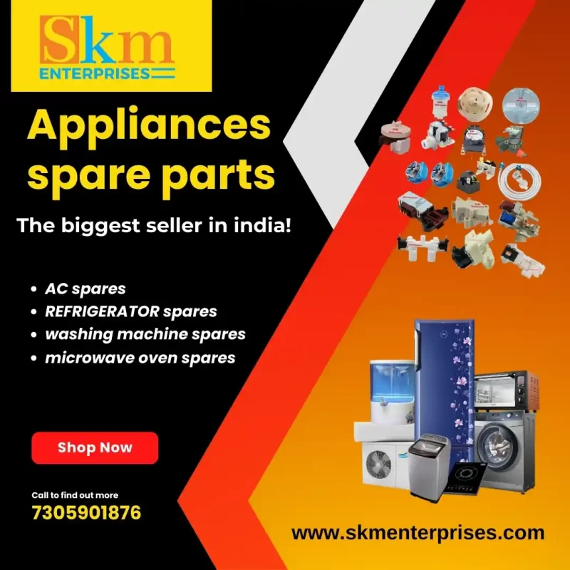 Appliances Spare Parts Shop in Dr. B.R. Ambedkar Konaseema Andhra Pradesh – SKM Enterprises
