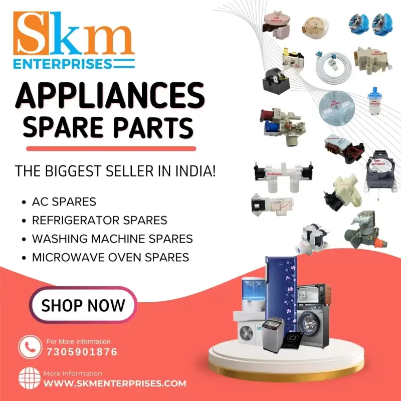 Appliances Spare Parts Shop in Edapalayam, Chennai Tamil Nadu – SKM Enterprises