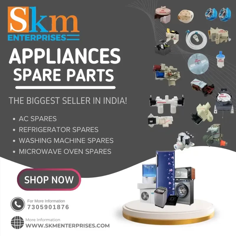 Appliances Spare Parts Shop in Edapalayam, Chennai Tamil Nadu – SKM Enterprises