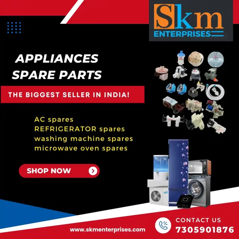 Appliances Spare Parts Shop in Edayanchavadi, Chennai Tamil Nadu – SKM Enterprises