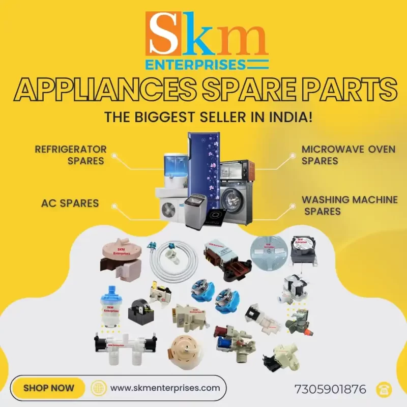 Appliances Spare Parts Shop in Pudupet, Chennai Tamil Nadu – SKM Enterprises
