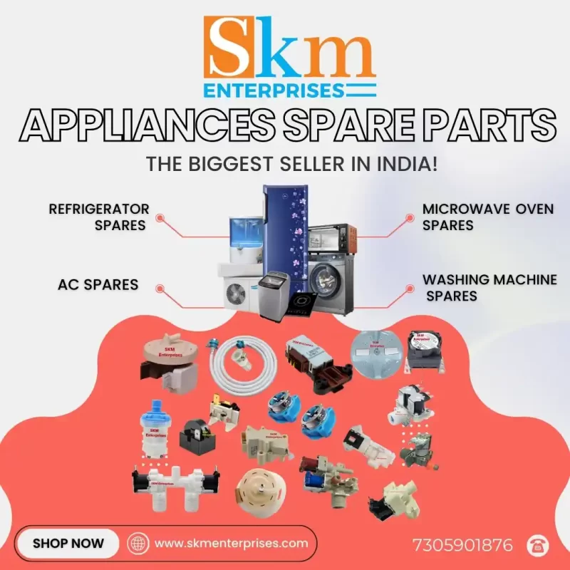 Appliances Spare Parts Shop in Egmore, Chennai Tamil Nadu – SKM Enterprises