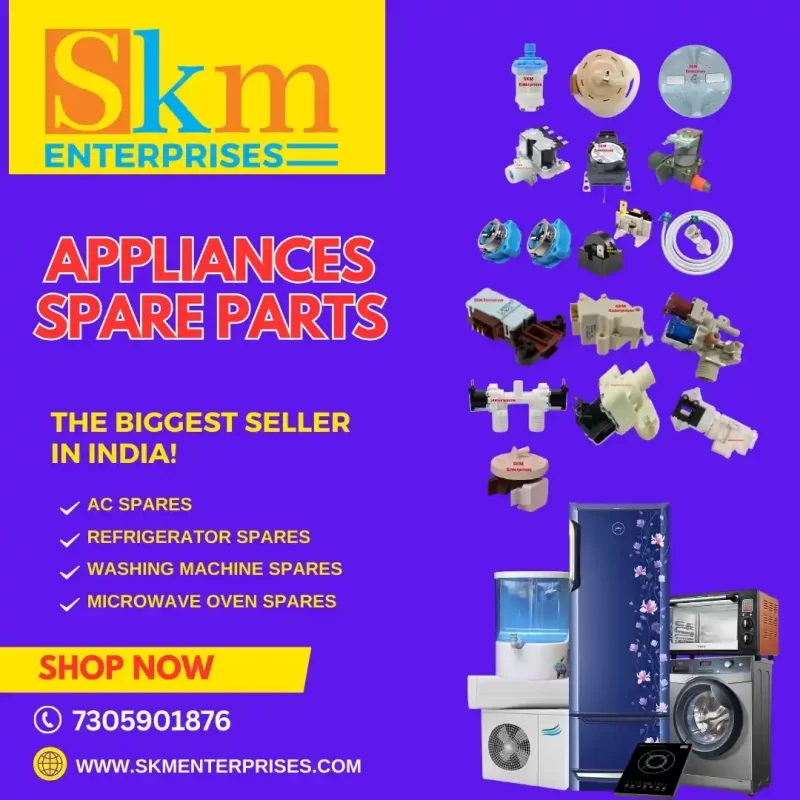 Appliances Spare Parts Shop in Elephant Gate, Chennai Tamil Nadu – SKM Enterprises