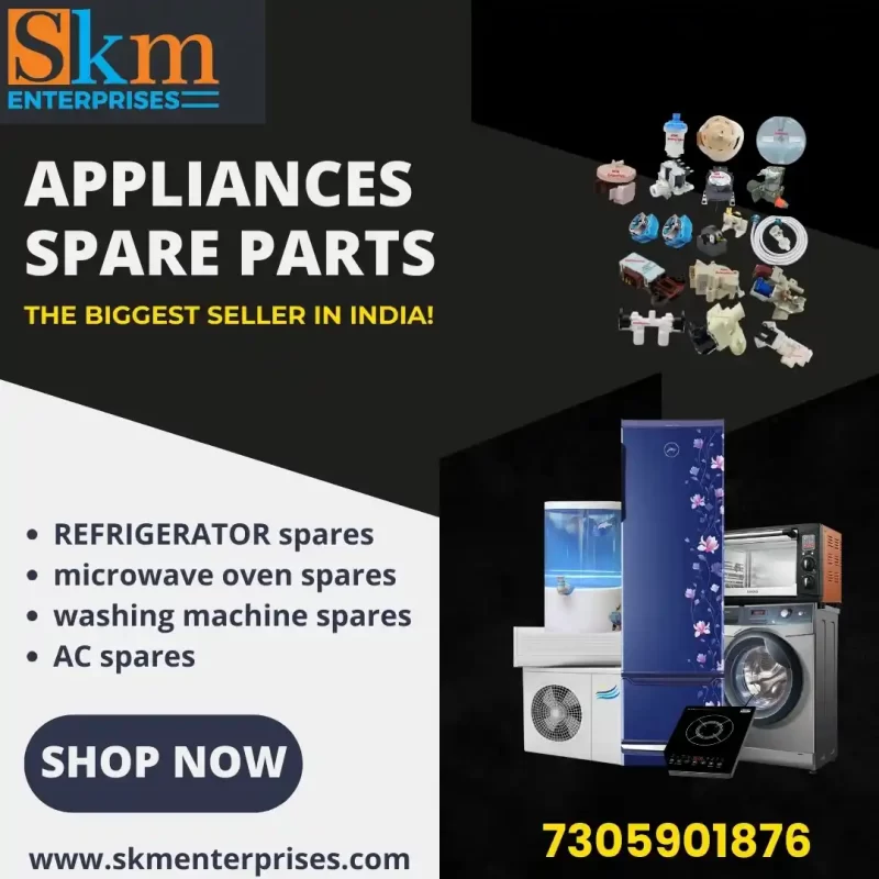 Appliances Spare Parts Shop in Ernavoor, Chennai Tamil Nadu – SKM Enterprises