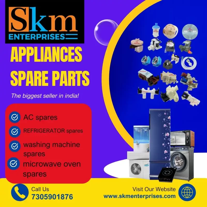 Appliances Spare Parts Shop in Erukkencherry, Chennai Tamil Nadu – SKM Enterprises