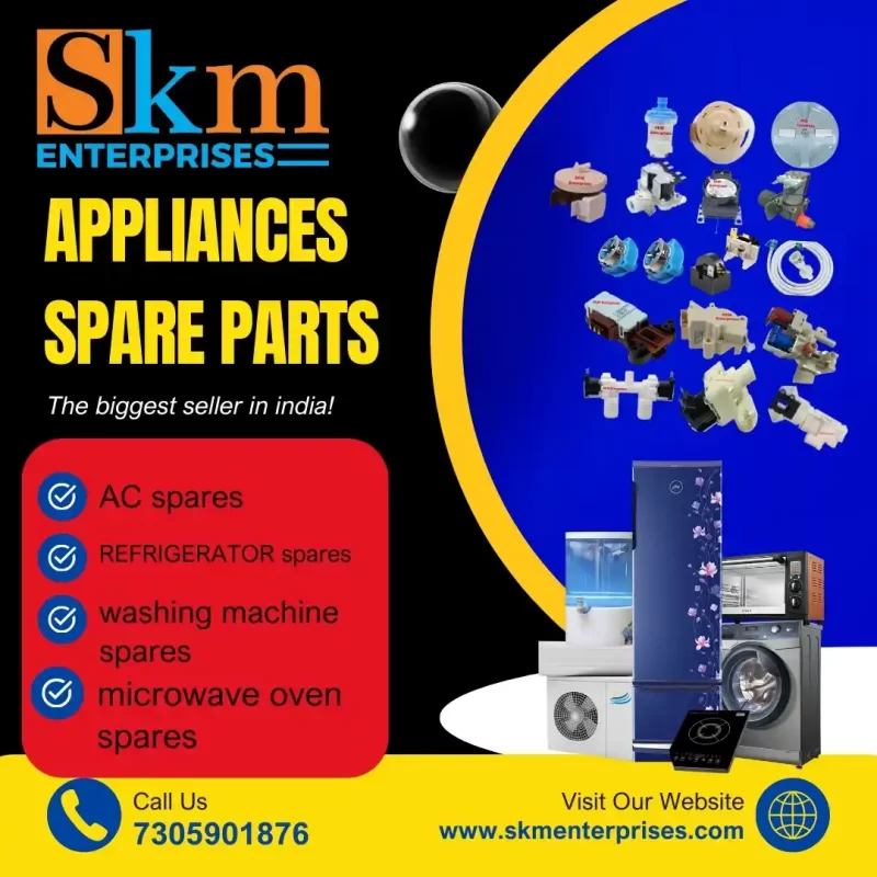 Appliances Spare Parts Shop in Erukkencherry, Chennai Tamil Nadu – SKM Enterprises