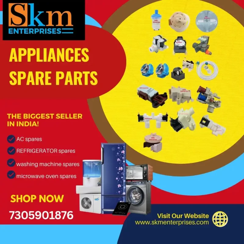 Appliances Spare Parts Shop in George Town, Chennai Tamil Nadu – SKM Enterprises