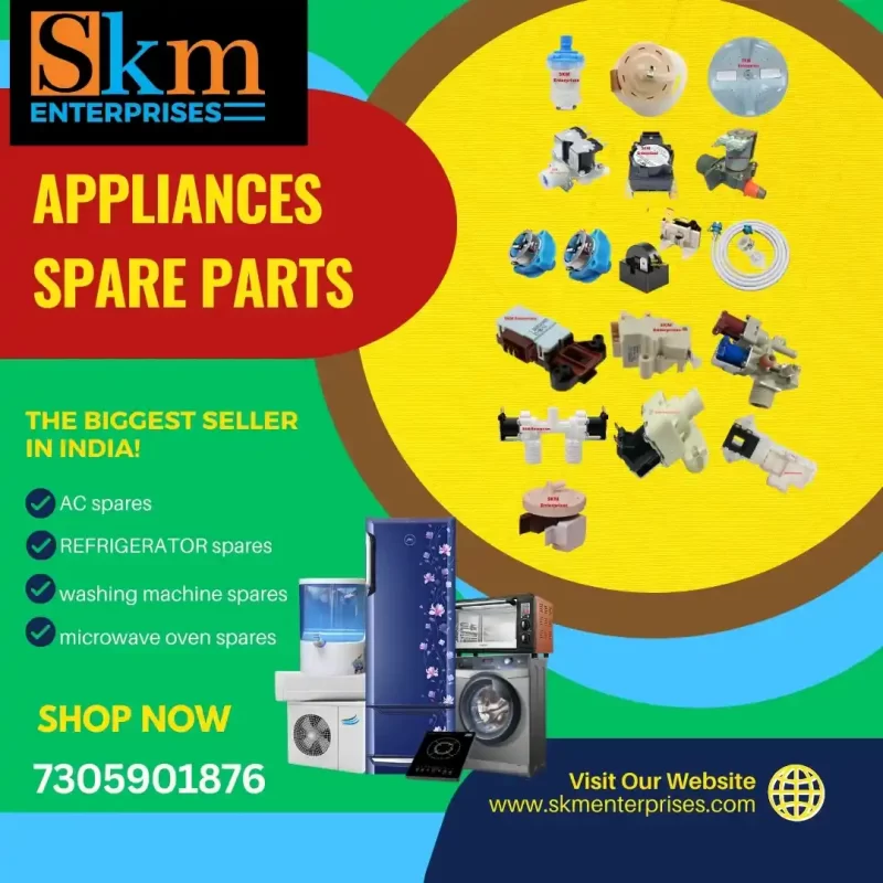Appliances Spare Parts Shop in George Town, Chennai Tamil Nadu – SKM Enterprises