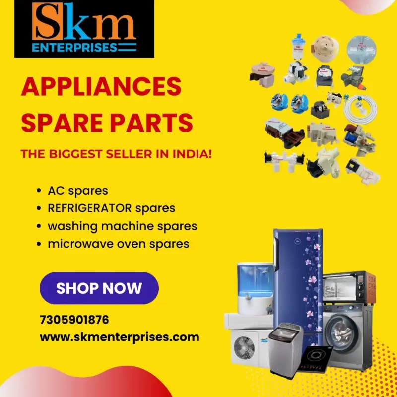 Appliances Spare Parts Shop in Jharkhand – SKM Enterprises