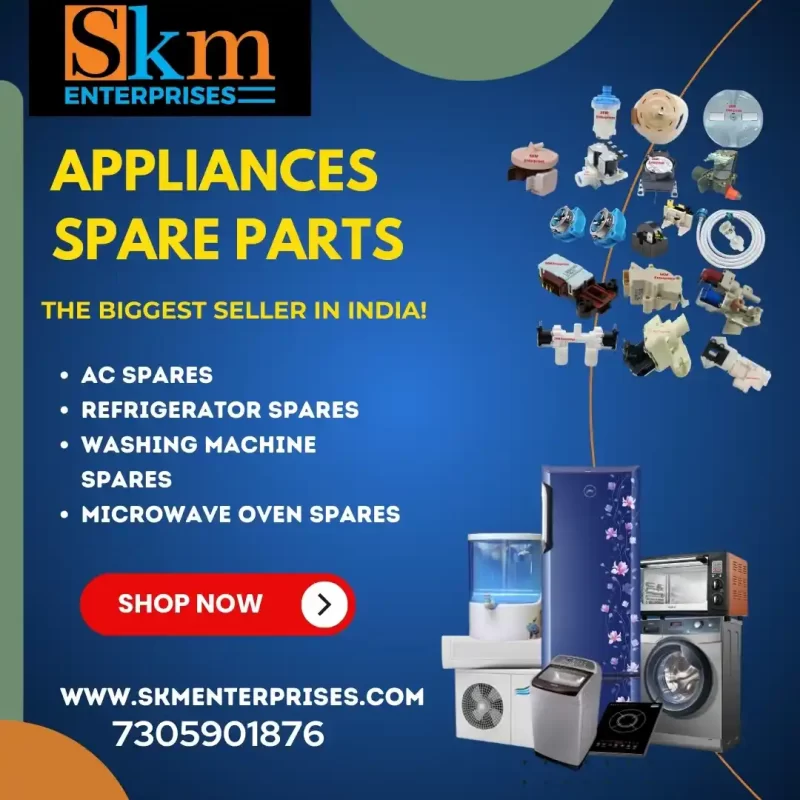 Appliances Spare Parts Shop in Jharkhand – SKM Enterprises