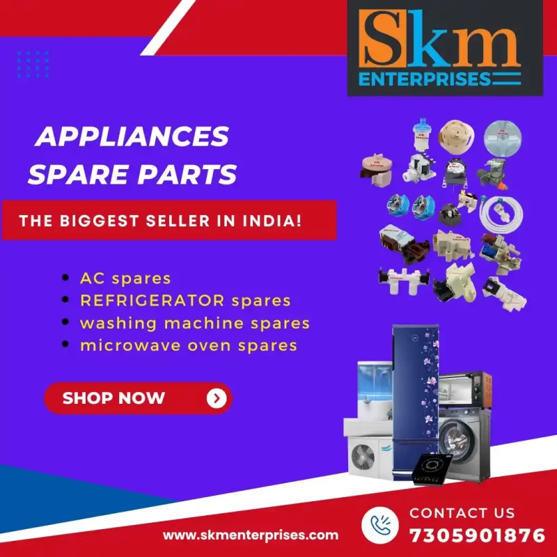Appliances Spare Parts Shop in Kadapakkam, Chennai Tamil Nadu – SKM Enterprises