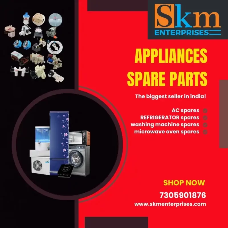 Appliances Spare Parts Shop in Kaladipet, Chennai Tamil Nadu – SKM Enterprises