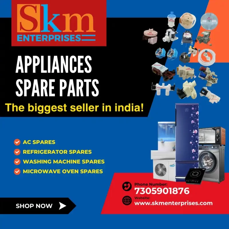 Appliances Spare Parts Shop in Kathirvedu, Chennai Tamil Nadu – SKM Enterprises