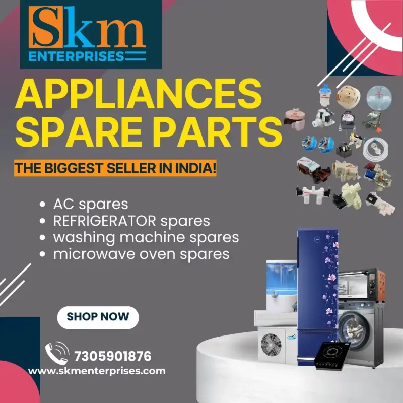 Appliances Spare Parts Shop in Kavankarai, Chennai Tamil Nadu – SKM Enterprises