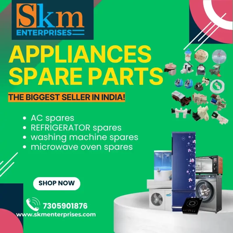 Appliances Spare Parts Shop in Kavankarai, Chennai Tamil Nadu – SKM Enterprises