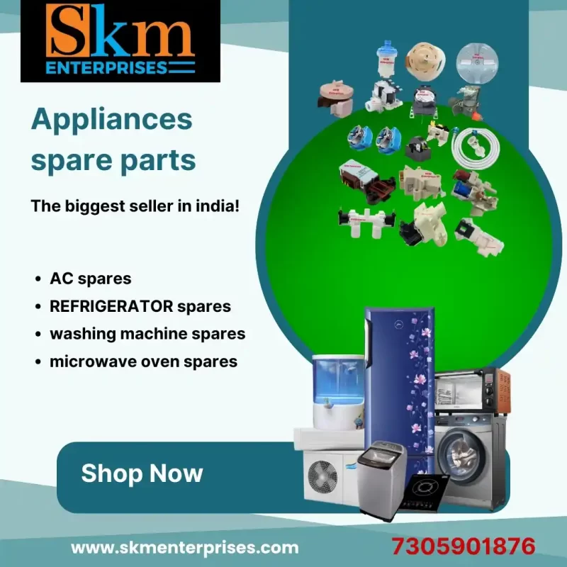 Appliances Spare Parts Shop in Kerala – SKM Enterprises