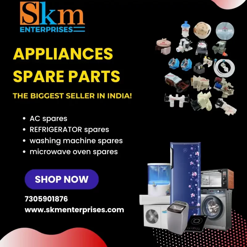 Appliances Spare Parts Shop in Kerala – SKM Enterprises