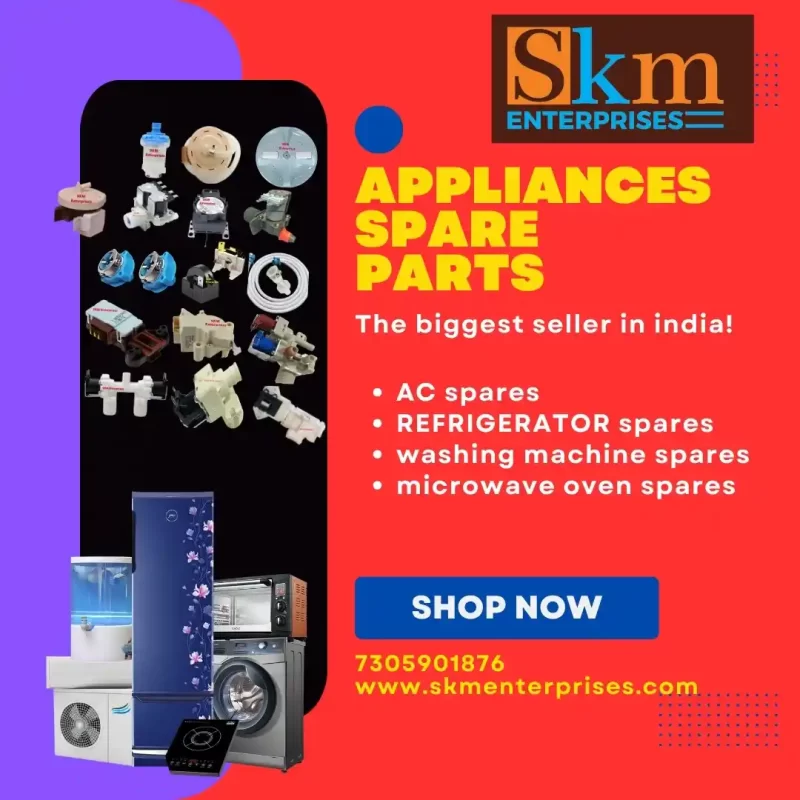 Appliances Spare Parts Shop in Kodungaiyur, Chennai Tamil Nadu – SKM Enterprises