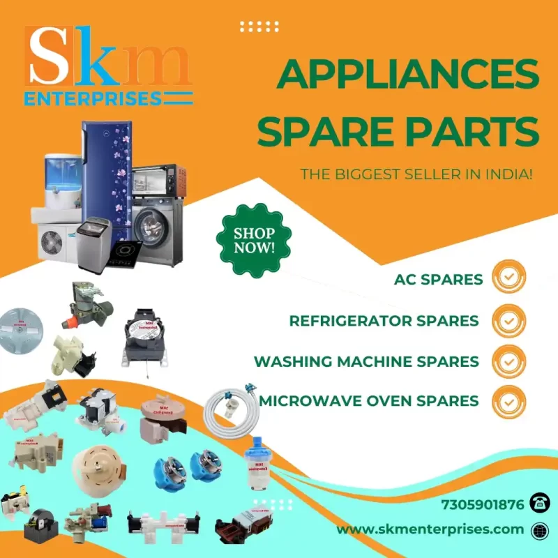 Appliances Spare Parts Shop in Komaleeswaranpet, Chennai Tamil Nadu – SKM Enterprises (2)