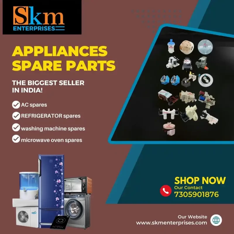 Appliances Spare Parts Shop in Kondithope, Chennai Tamil Nadu – SKM Enterprises