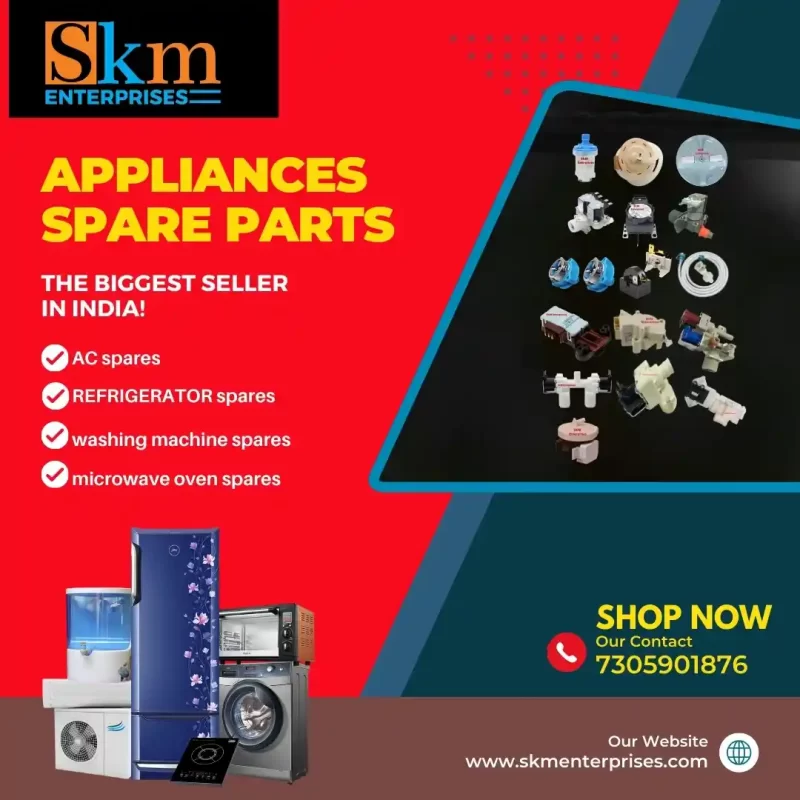 Appliances Spare Parts Shop in Kondithope, Chennai Tamil Nadu – SKM Enterprises