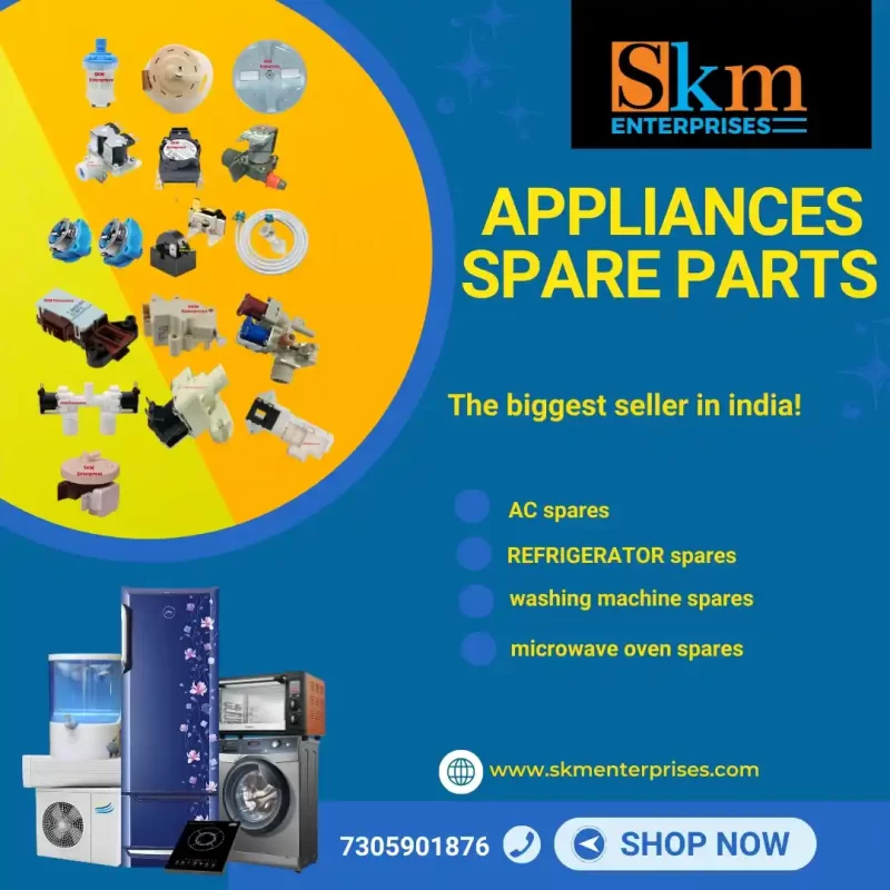 Appliances Spare Parts Shop in Korukkupet, Chennai Tamil Nadu – SKM Enterprises